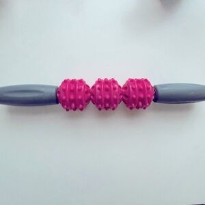 Pink and Gray Massage Roller